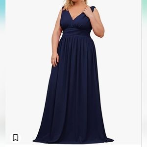 Navy Bridesmaid Dress